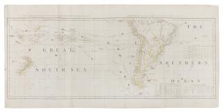 SOUTH PACIFIC SOUTH ATLANTIC LAURIE and WHITTLE Chart South Sea