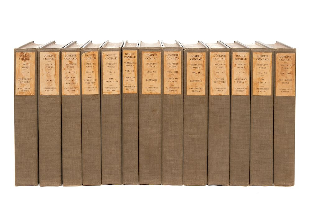 Joseph Conrad Complete Works Volumes I XXVI CONRAD Joseph 1857