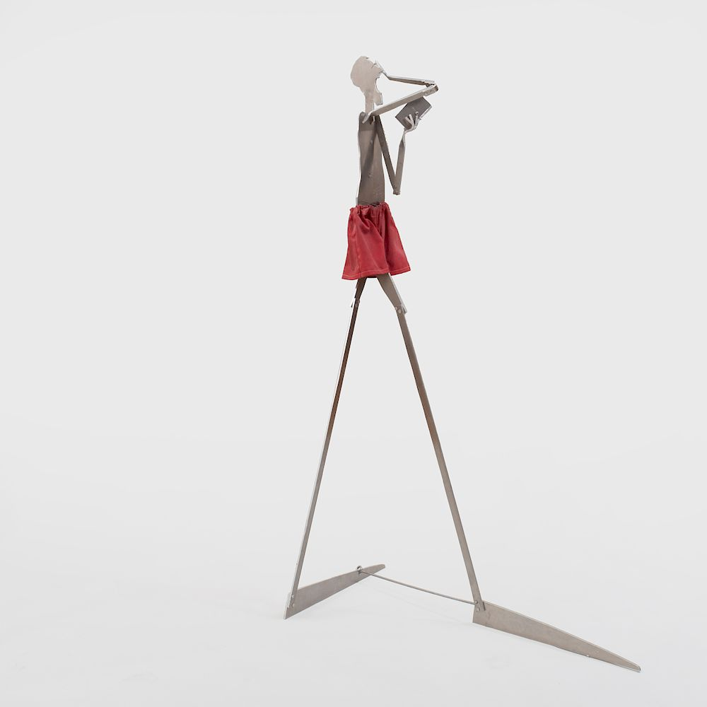 William King 1925 2015 Basta Aluminum and canvas construction 1990