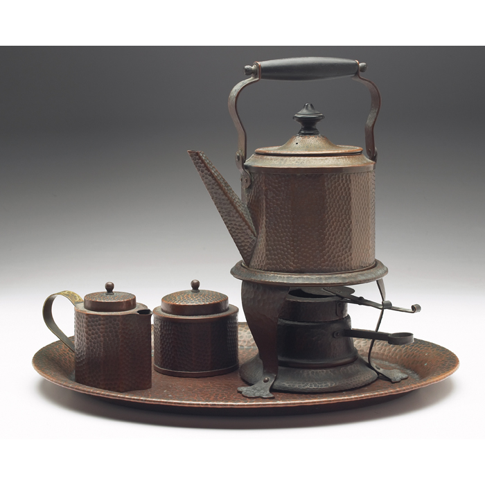 Joseph Heinrichs tea set tray 12 75 w x 16
