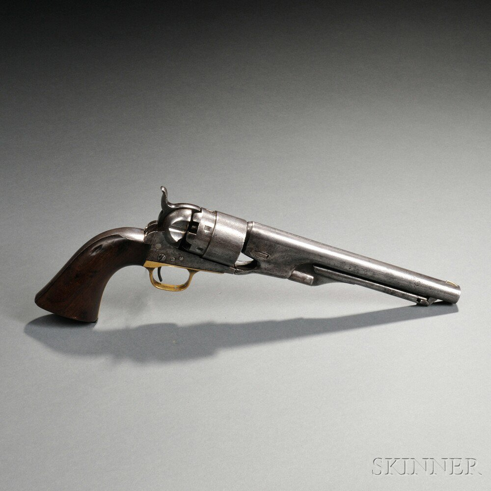 Colt Model 1860 Army Revolver c 1862 serial number 28731
