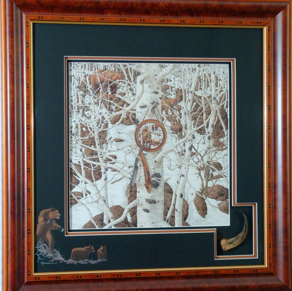 Bev Doolittle American 1947 Limited Edition print with custom artifacts