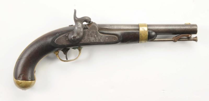 Model 1842 U S percussion pistol by I N Johnson