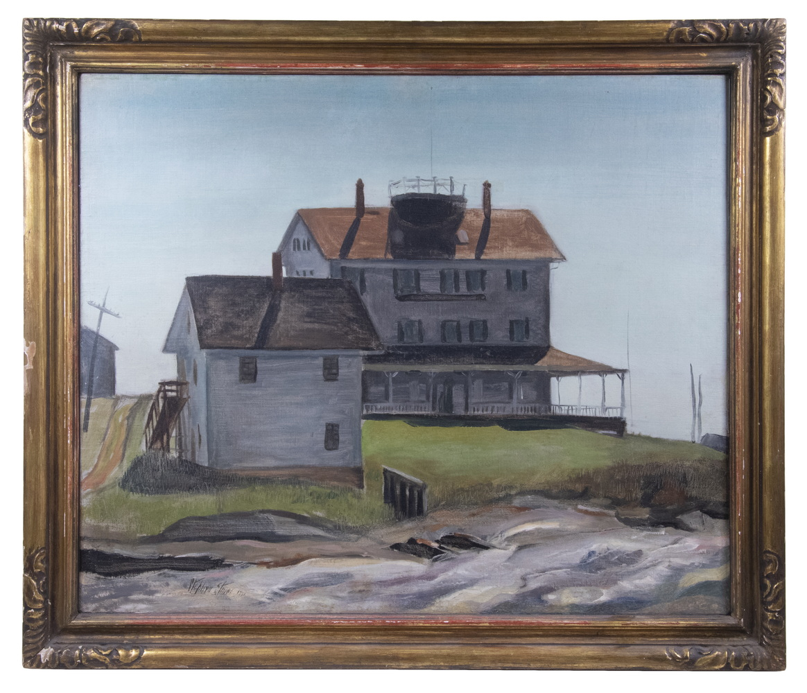 STEPHEN MORGAN ETNIER ME CA 1903 1984 Hotel Harpswell 1931