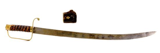U S Revolutionary War Infantry officer s saber circa 1780