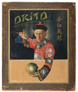 OKITO TOBIAS BAMBERG Okito Floating Ball Advertising Maquette Leipzig ca