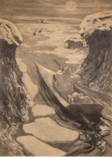 Aiden Lassell Ripley 1896 1969 Night Shooting 1927signed and dated