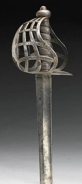 A Highland volunteer s back swordSecond half 18th century Straight