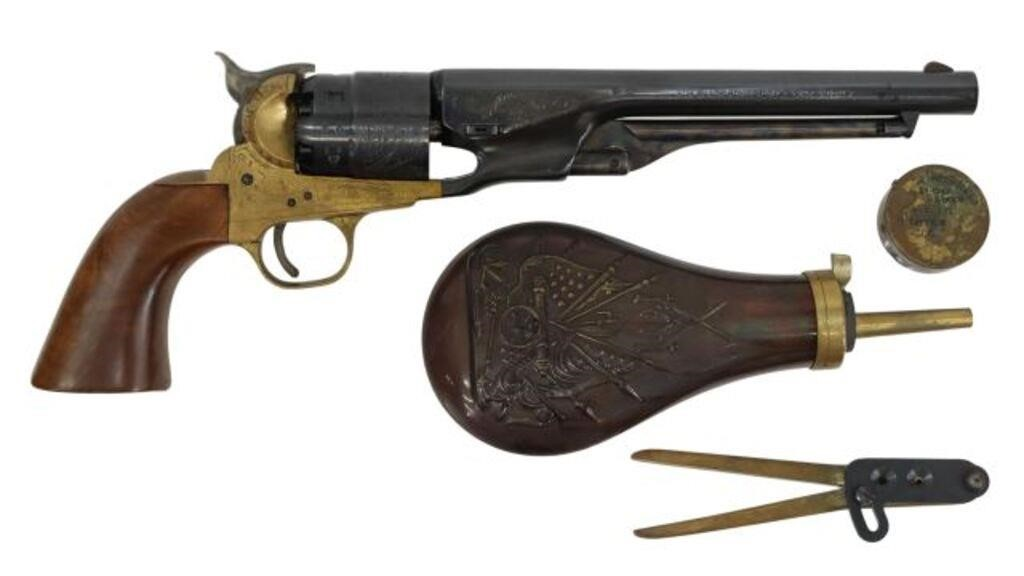 Italian Blackpowder reproduction Colt SAA Revolver Model 1860 44 caliber