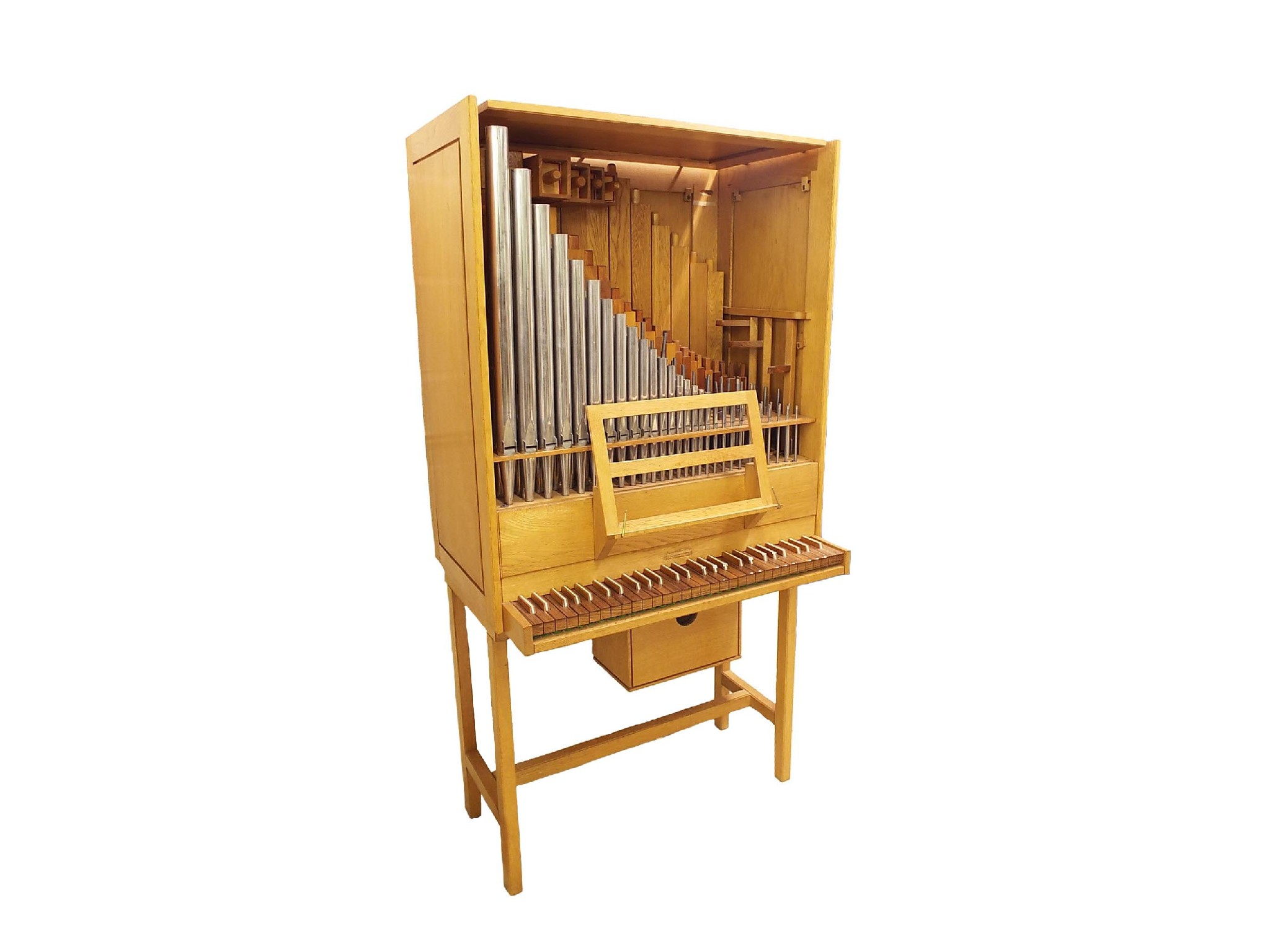 Small three stop pipe organ ascribed to Peter Collins Redbourn