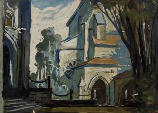 VASILY SHUKHAEV RUSSIAN 1887 1973 Stage Design gouache on paper27
