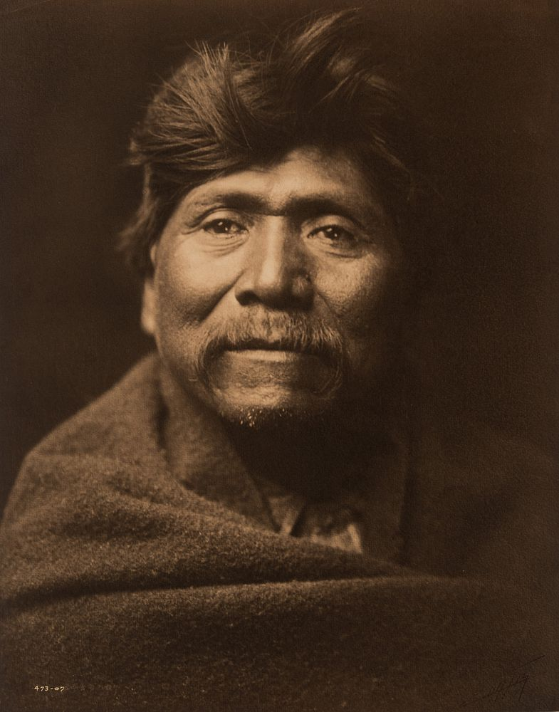 Edward Curtis Pachilawa Walapai Chief 1907 Edward S Curtis 1868