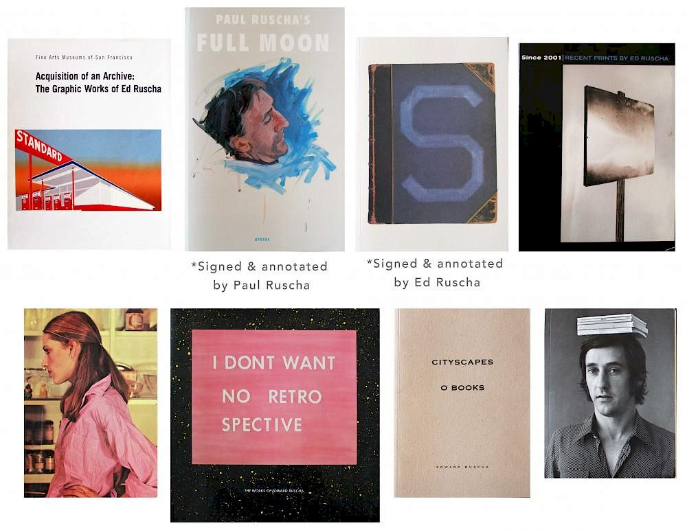 Ed Ruscha Born 1937 Ed Ruscha Born 1937 Lot of