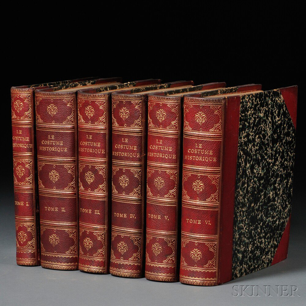 Racinet Auguste 1825 1893 Le Costume Historique Paris Firmin Didot