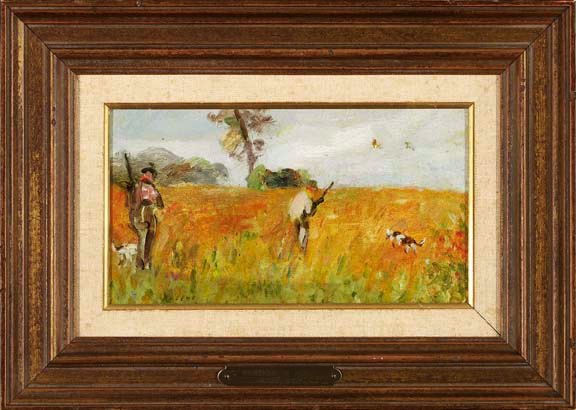 Gabriel Spat American New York 1890 1967 Hunters in Field