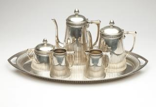 An 800 German silver coffee tea service First half 20th