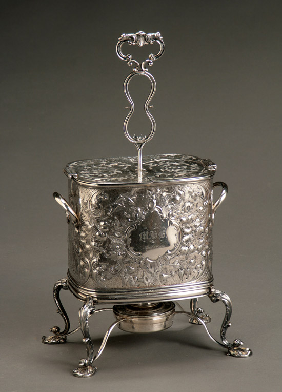 American Silver Egg Boiler William Gale Son New York 1853