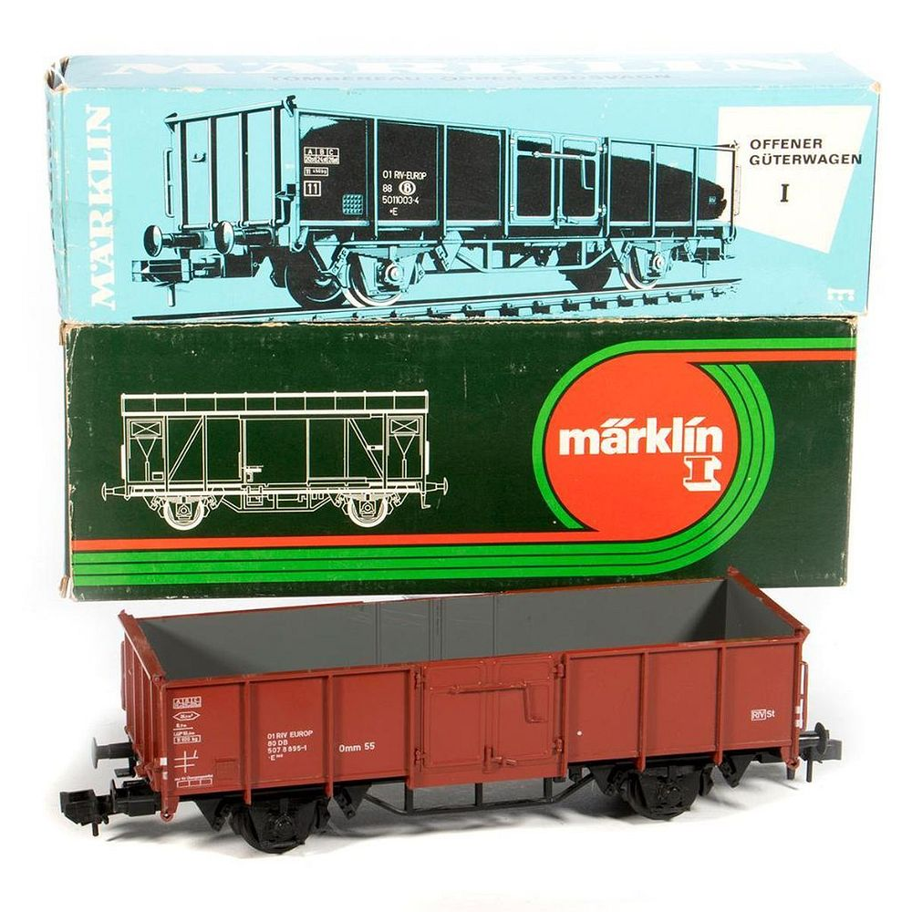 Marklin Gauge 1 5782 Box Car 5850 Gondola 5850 Gondola