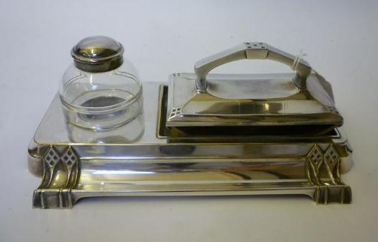 A TEA CADDY late 19th century of plain oblong form