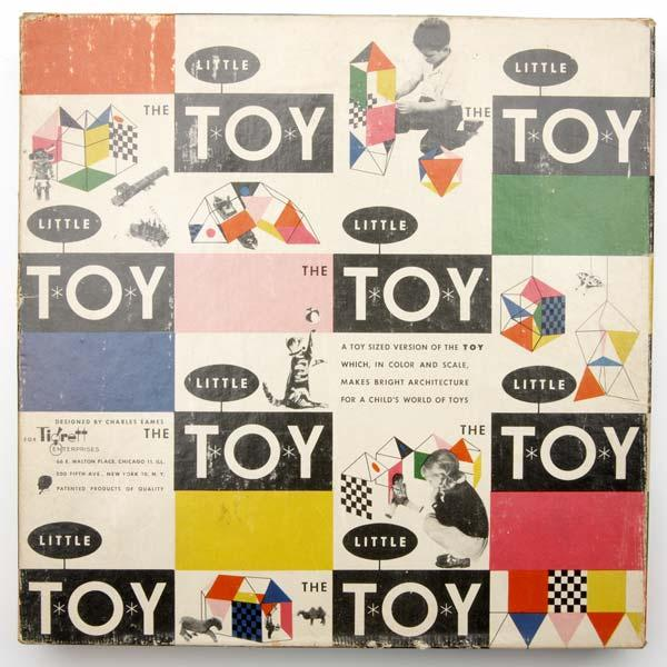 CHARLES AND RAY EAMES The Little Toy set including a