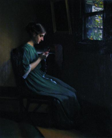 Marie Goth IN 1887 1975 24 x 20 oil on