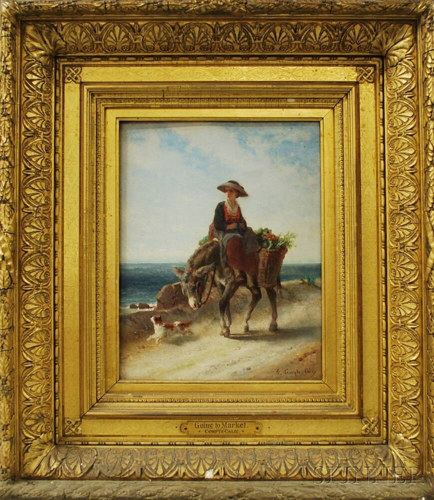 Fran ois Claudius Compte Calix French 1813 1880 Going to