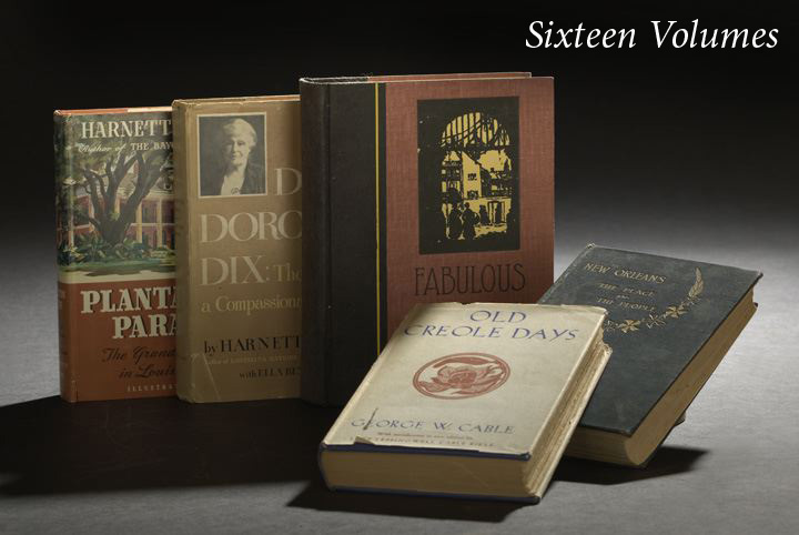 Sixteen Volumes by New Orleans Authors including Harnett T Kane