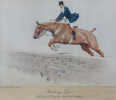 After Cecil Aldin Hunting Types A set of 4 reproductions