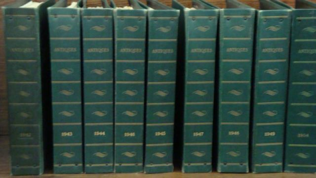 ANTIQUES magazine Bound 1920 s to 1980 s collection All