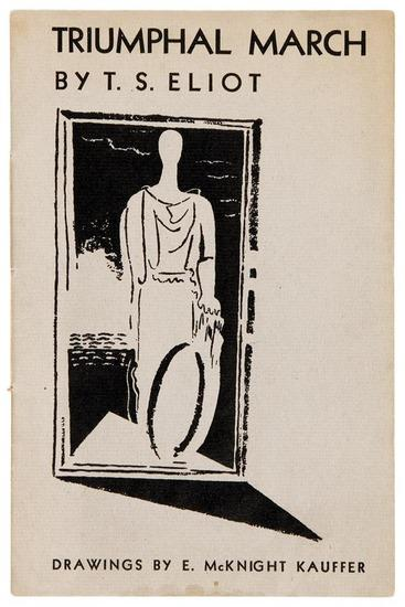 ELIOT T S Triumphal March London Faber and Faber 1931