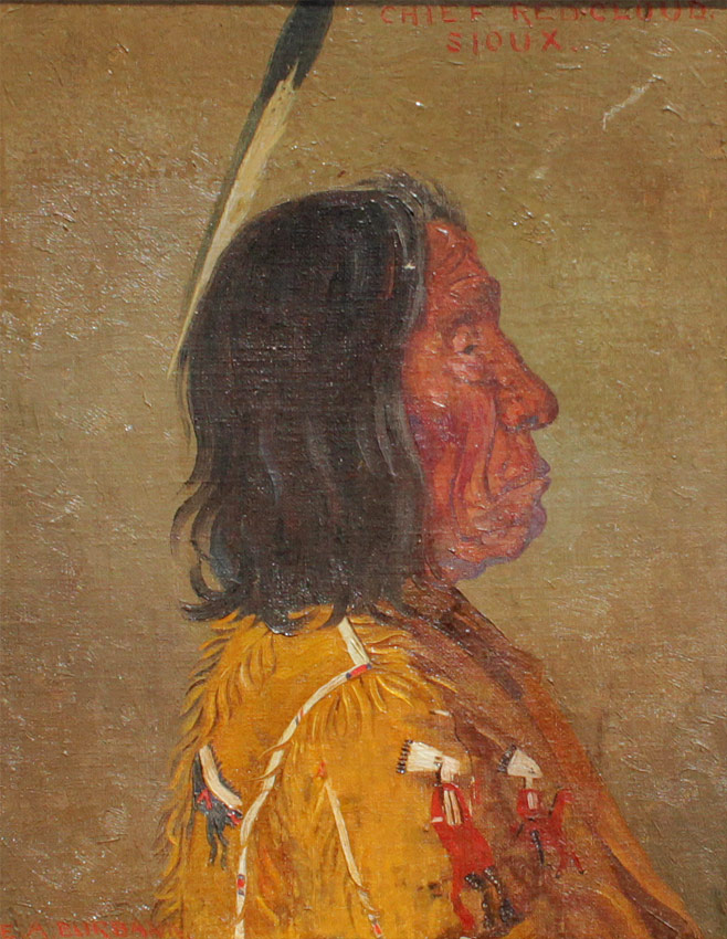 BURBANK Elbridge Ayer American 1858 1949 Chief Red Cloud Sioux