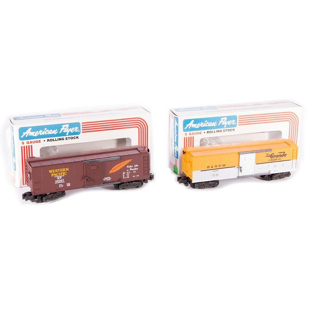 AF S 6 48307 WP Boxcar 6 48301 D RG