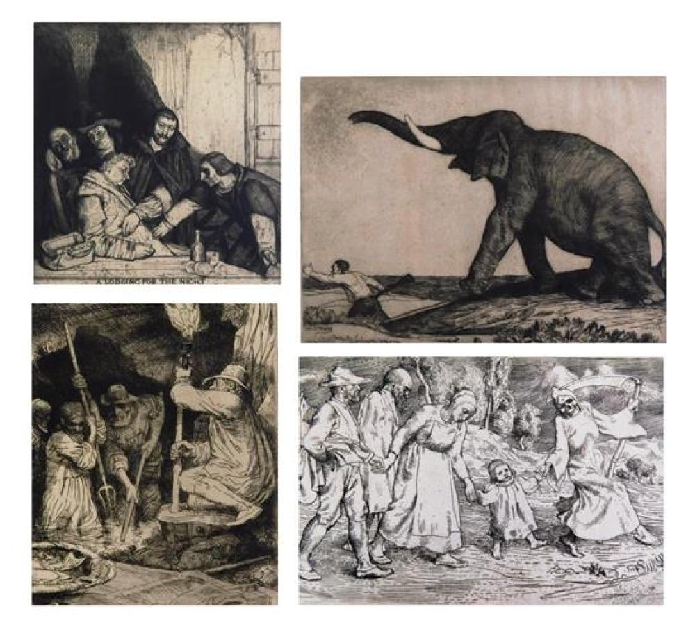 William Strang British 1859 1921 Death and the Ploughman s