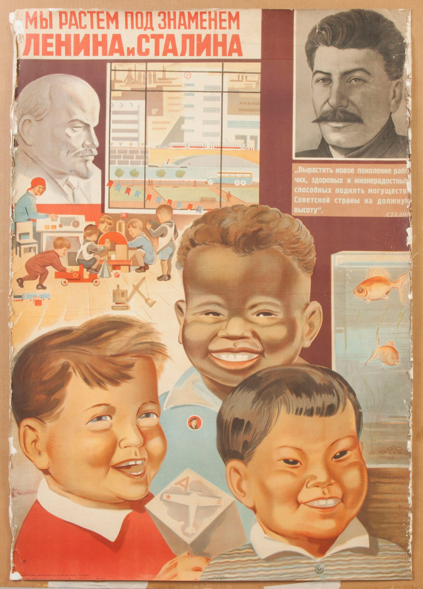 Soviet Union Poster Vintage Original