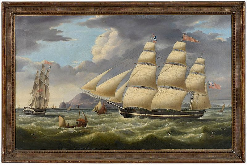 Miles Walters British 1774 1849 The Princess Charlotte in Two
