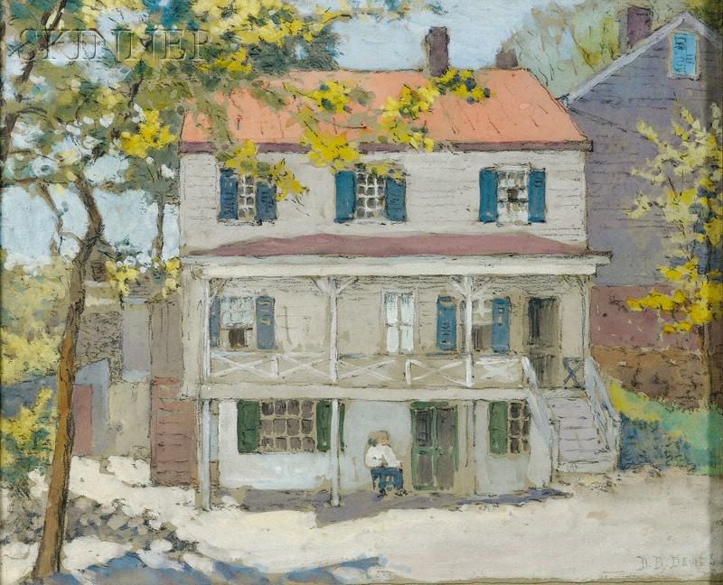 Dexter B Dawes American b 1872 The White House Piermont