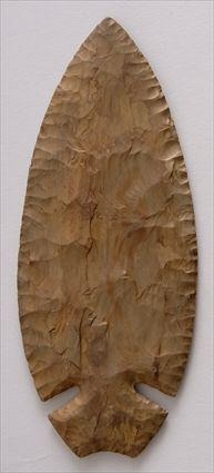 NOTCHED BIFACE POINT ILLINOIS HOPEWELL CULTURE 7 1 4 3