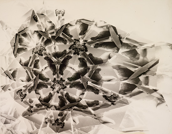 WEEGEE 1899 1968 M Monroe Fly Eye View Silver print