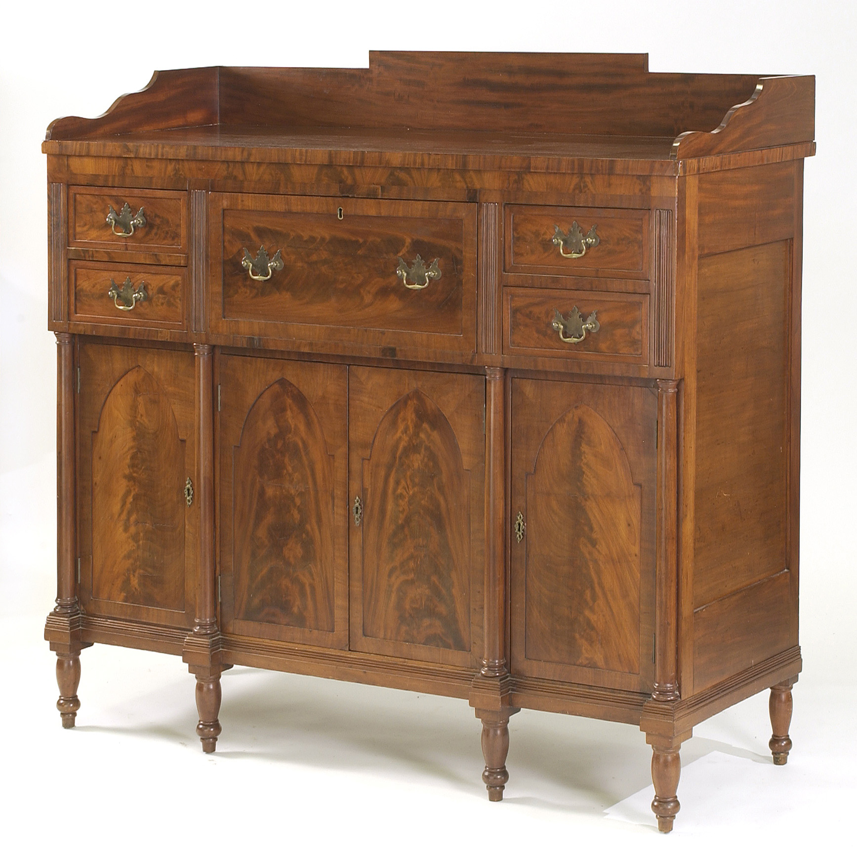 ANTIQUE AMERICAN FEDERAL SIDEBOARD Mid Atlantic Coastal Region Probably Virginia