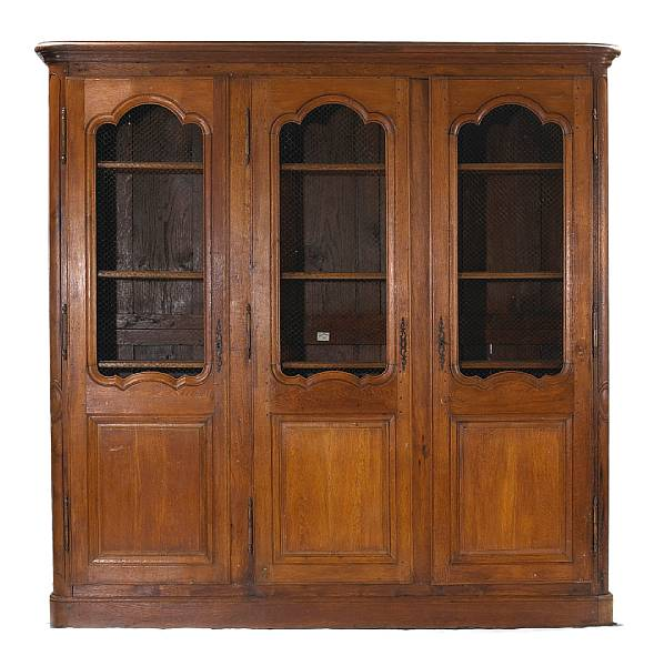 A R gence oak biblioth que early 18th century The