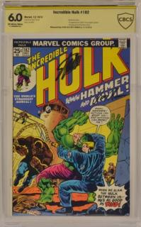 Marvel Incredible Hulk No 182 CBCS 6 0 Lee Thomas