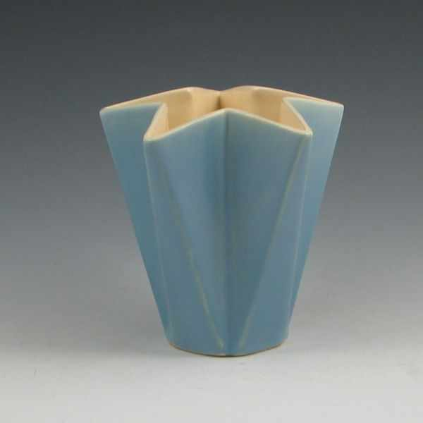 Weller Atlas vase Marked Weller and with an original retailer