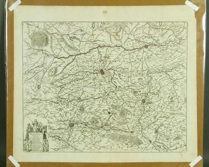 9234 5 Hand Colored Maps Lot of five maps hand