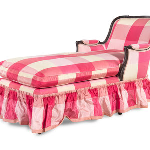 A Louis XV Style Chaise Longue 20th Century Height 33
