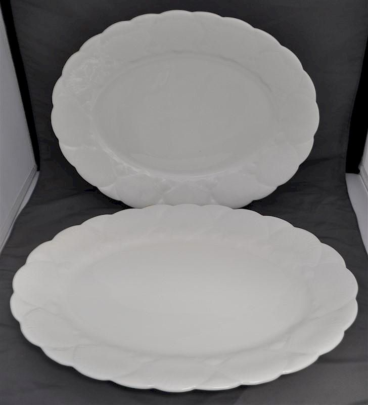 2 LARGE WEDGWOOD OCEANSIDE SERVING PLATTERS 2 Large Wedgwood Oceanside