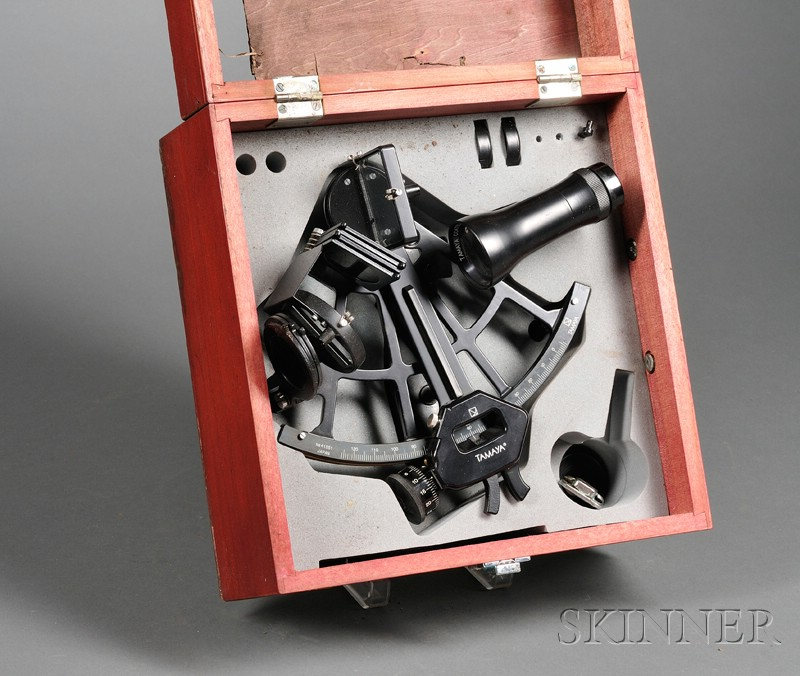 6 1 2 inch Radius Sextant by Tamaya Japan No
