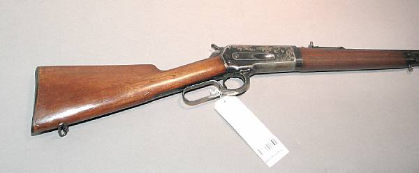 A Winchester Model 1886 Lightweight rifle Serial no 157781 for