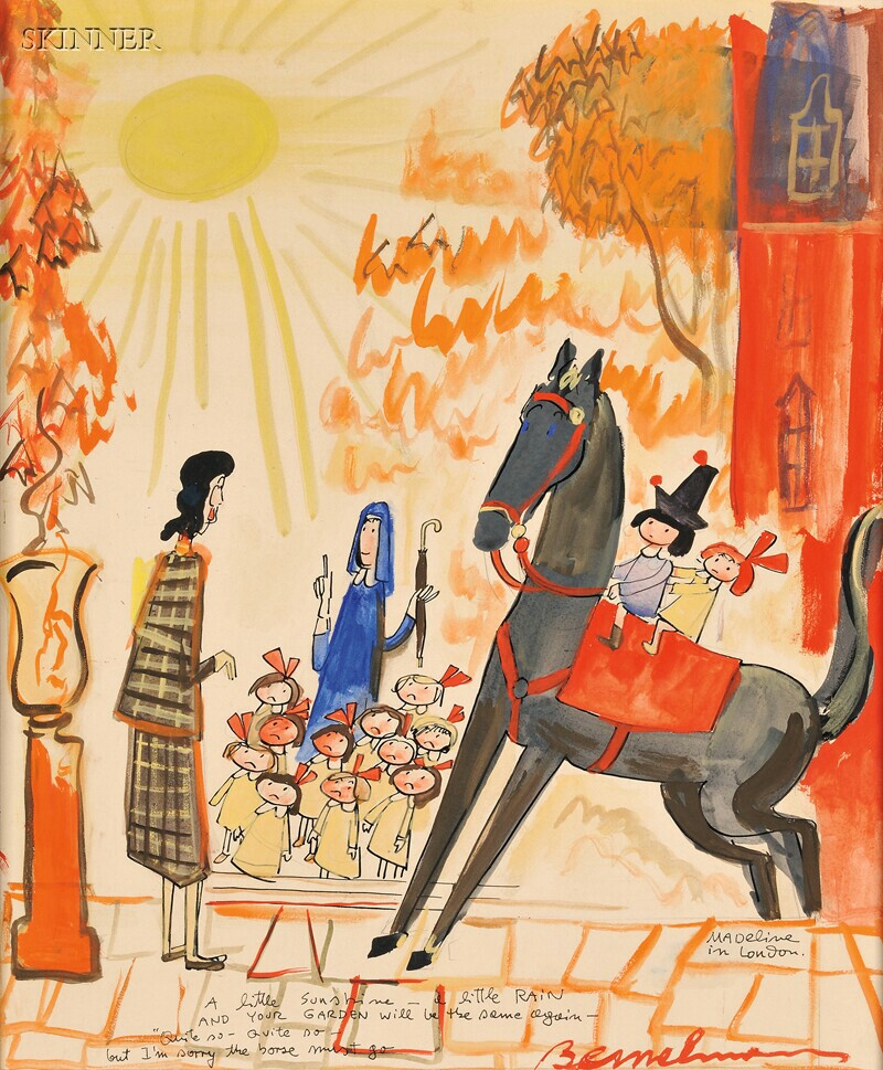 Ludwig Bemelmans American 1898 1962 I m Sorry the Horse