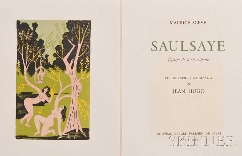 Fine Art Monograph Hugo Jean and Sceve Maurice Saulsaye Paris