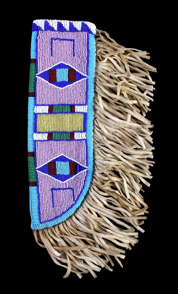 Sioux Fully Beaded Knife Sheath This is a Sioux Native